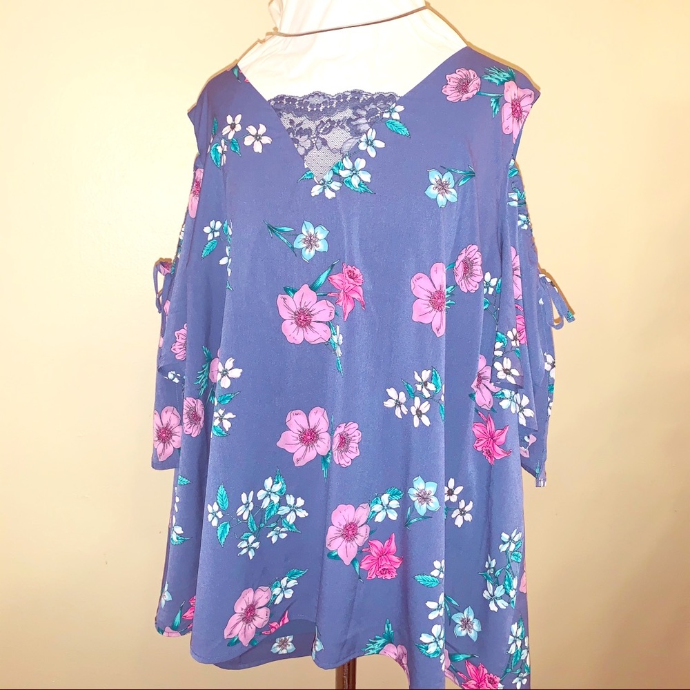 Lane Bryant Open Arm Top